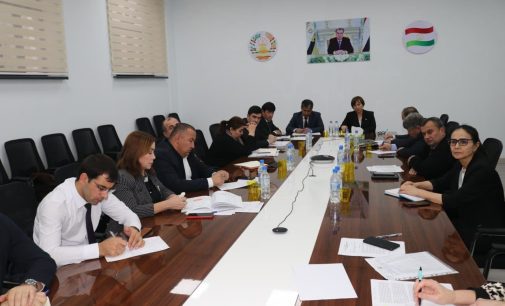 Баргузории ҷаласаи Шӯрои ҳамоҳангсозии байниидоравӣ оид ба ғизои мактабӣ