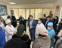 Боздиди Ҷамолиддин Абдуллозода аз муассисаҳои тандурустии шаҳри Душанбе