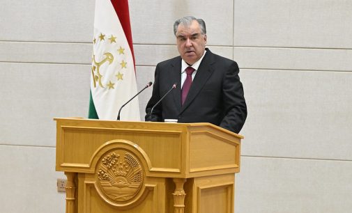 Суханронии Президенти Ҷумҳурии Тоҷикистон Эмомалӣ Раҳмон дар маҷлиси васеи Ҳукумати Ҷумҳурии Тоҷикистон оид ба натиҷаҳои рушди иқтисодиву иҷтимоии кишвар дар соли 2023 ва вазифаҳо барои соли 2024