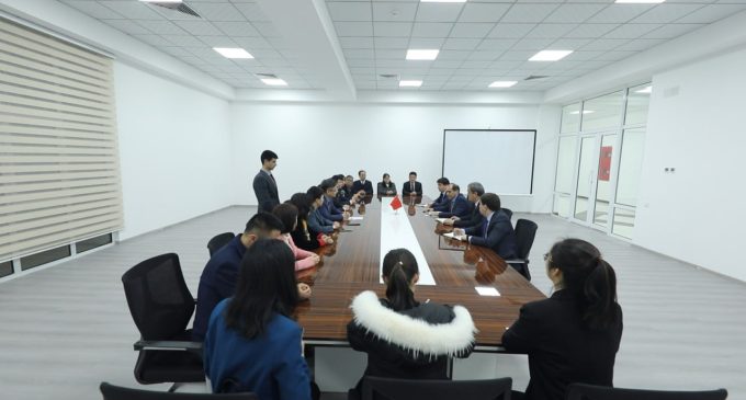 Мулоқоти Ғафур Муҳсинзода бо Ли Анзун