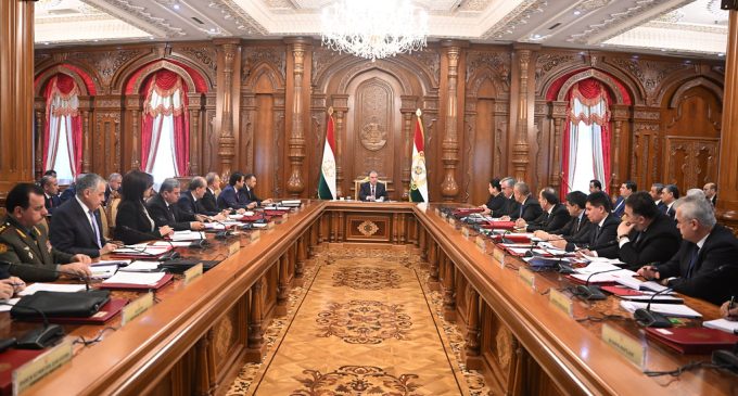 Имрӯз маҷлиси Ҳукумати Ҷумҳурии Тоҷикистон баргузор гардид