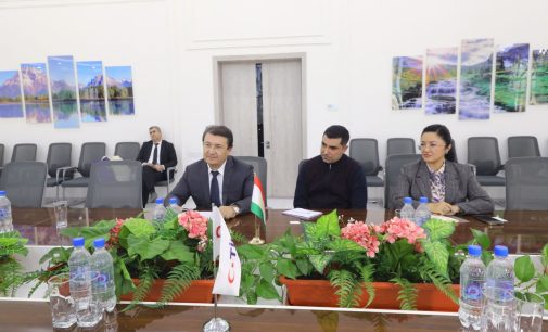 Meeting of Jamoliddin Abdullozoda with the Head of TIKA in Tajikistan