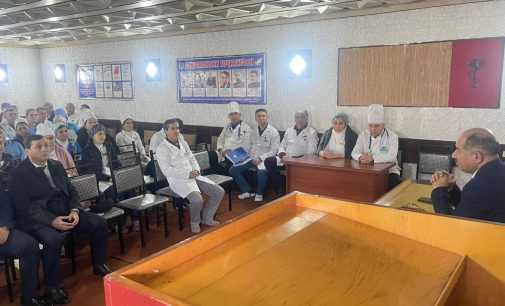 Рабочая группа Министерства здравоохранения и социальной защиты населения посетила больницы городов и районов республики