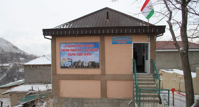 Дар деҳаи Куруди ноҳияи Айнӣ бунгоҳи нави тиббӣ ба истифода дода шуд