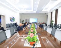 Вохурии Ҷамолиддин Абдуллозода бо Сафири Ҷумҳурии Исломии Эрон дар Тоҷикистон Алиризо Ҳақиқиён