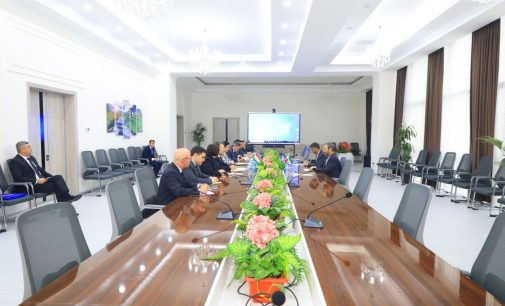 Meeting of Jamaliddin Abdullozoda with the Ambassador of Iran to Tajikistan Alireza Haghighian