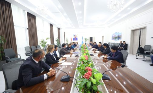 Мулоқоти Ҷамолиддин Абдуллозода бо директори шӯъбаи стратегияҳо ва низомҳои тандурустии кишварҳои Созмони ҷаҳонии тандурустӣ Наташа Аззопарди Мускат