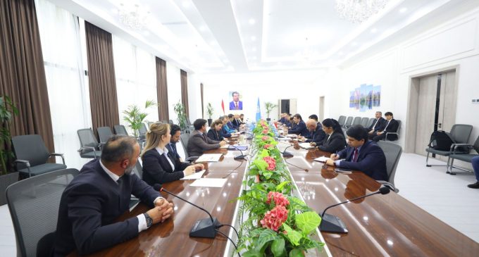 Мулоқоти Ҷамолиддин Абдуллозода бо директори шӯъбаи стратегияҳо ва низомҳои тандурустии кишварҳои Созмони ҷаҳонии тандурустӣ Наташа Аззопарди Мускат