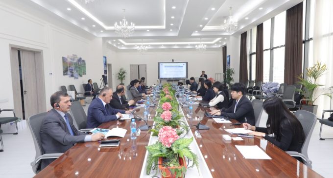 Брифинг оид ба сохтмони ояндаи Маркази миллии бемориҳои сироятӣ ва таҳкими системаи тандурустӣ дар Тоҷикистон