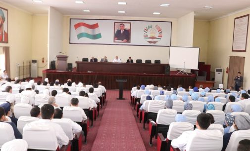 «Шифобахш». Вохурии намояндагони сохторҳои марбута бо кормандони соҳа ҷиҳати пешгирии падидаҳои номатлуб