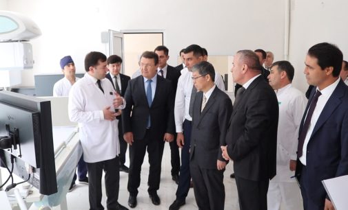 Ба истифода додани дастгоҳҳои нави тиббӣ ба Маркази миллии тиббии Тоҷикистон “Шифобахш” ва Маркази ҷумҳуриявии илмии ҷарроҳии дилу рагҳо