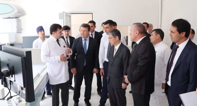 Ба истифода додани дастгоҳҳои нави тиббӣ ба Маркази миллии тиббии Тоҷикистон “Шифобахш” ва Маркази ҷумҳуриявии илмии ҷарроҳии дилу рагҳо
