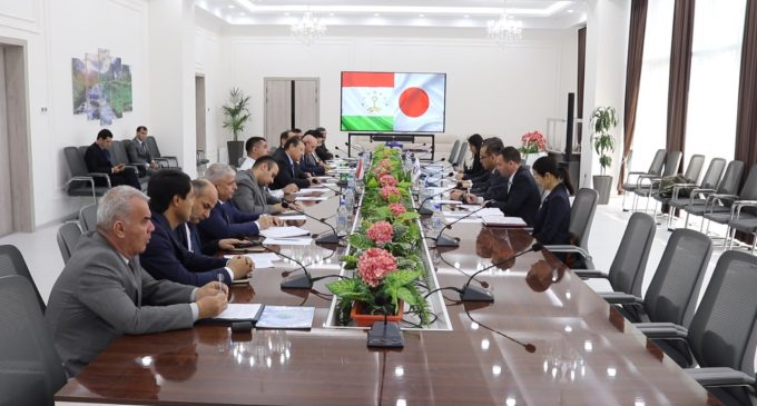 Meeting of Jamoliddin Abdullozoda with the Ambassador of Japan and the Chief of JICA Representative Office for Tajikistan
