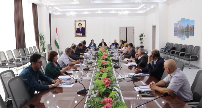 Meeting with a delegation of the U.S. Yale University