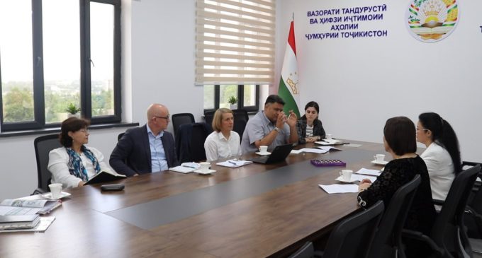 Ташрифи миссияи  Бонки Олмонии Рушд ба вазорат