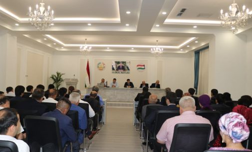 Семинари-машварати омӯзишӣ ҷиҳати тақвият бахшидан ба корҳои фаҳмондадӣ вобаста ба муқаррароти Кодекси андози Ҷумҳурии Тоҷикистон дар таҳрири нав