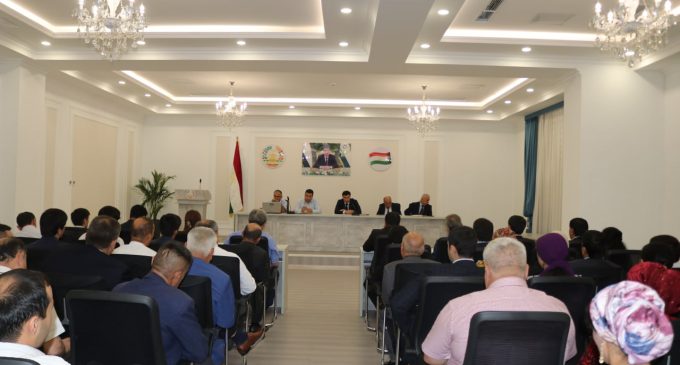 Семинари-машварати омӯзишӣ ҷиҳати тақвият бахшидан ба корҳои фаҳмондадӣ вобаста ба муқаррароти Кодекси андози Ҷумҳурии Тоҷикистон дар таҳрири нав