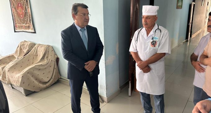 ХАТЛОН: Боздиди Ҷамолиддин Абдуллозода аз муассисаҳои тандурустӣ ва ҳифзи иҷтимоии аҳолӣ