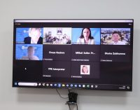 Ҷамолиддин Абдуллозода бо  Хонум Мирия Шоблом, намояндаи доимии Бонки Ҷаҳонӣ мулоқоти онлайнӣ анҷом дод