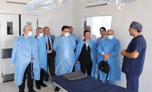 Боздиди ҳайати Донишгоҳи улуми пизишкии Шаҳид Биҳиштии Ҷумҳурии Исломии Эрон аз Маҷмааи тандурустии “Истиқлол”